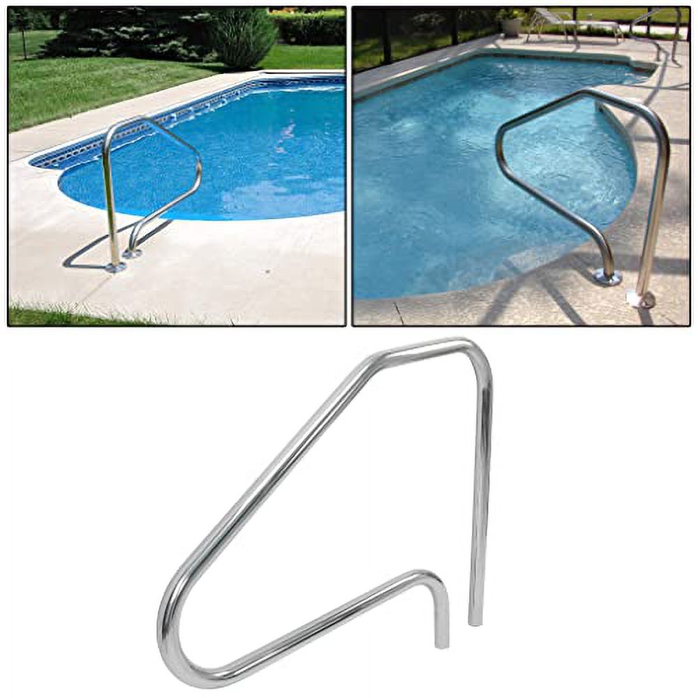 Inground Pool Handrail Swimming Pool Hand Rail Ladder Step Handrail