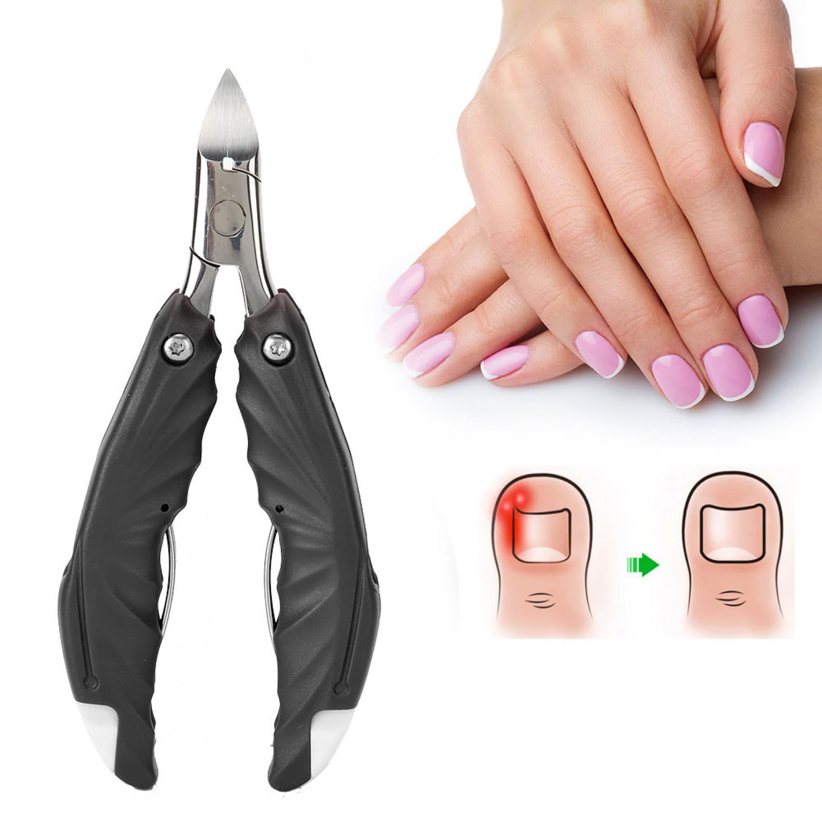 Ingrown Toe Nail Clippers Fingernail Scissors, Toenail Cuticle Scissors