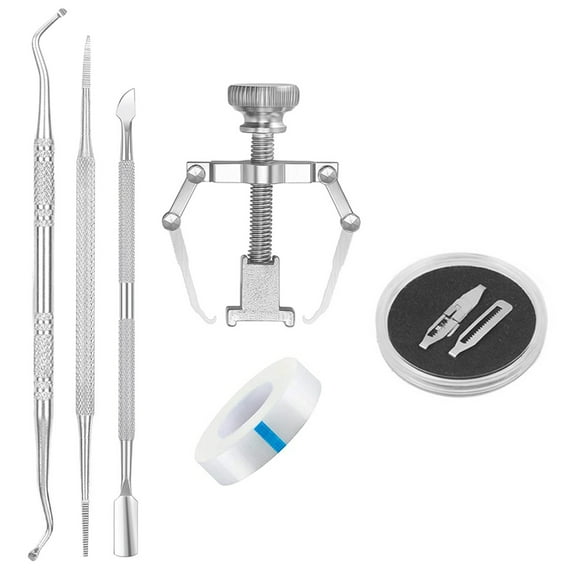 Ingrown Toenail Tools Kit Nail Treatment Pedicure Tools Ingrown Toenail Removal Correction Stainless Steel Ingrown Toe Nail Lifter Toenail Care Tool