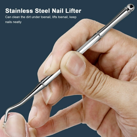 Ingrown Toenail Tools Kit,Nails Lifter Stainless Steel Toenail Tools Kit Tools Kit Stainless Lifter Toenail Nail Cuticle Pliers 2pcs Toenail Tools Scissors Thick Nail