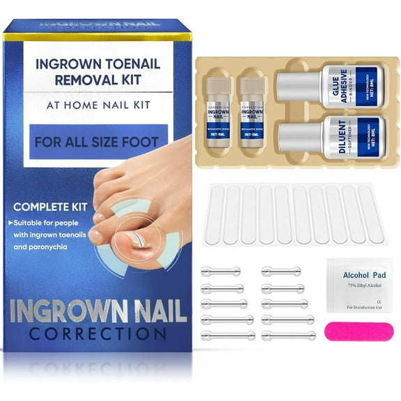 Ingrown Toenail Treatment, Toenail Fungus Treatment Extra Strength, Ingrown Toenail Removal Kit, 50PCS