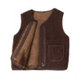 thumbnail image 1 of Ingzy Baby Girls Boys Fleece Vest Toddler Lightweight Fall Winter Warm Sleeveless Outerwear Jacket with Pockets, 1 of 8