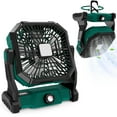 Ingzy Camping Fan with LED Lantern,15000mAh Rechargeable Outdoor