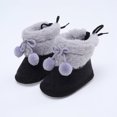 thumbnail image 1 of Ingzy Infant Unisex Warm Lining Soft Boots Baby Ankle Non-Slip Sole Winter Snow Slip On Shoes, 1 of 7