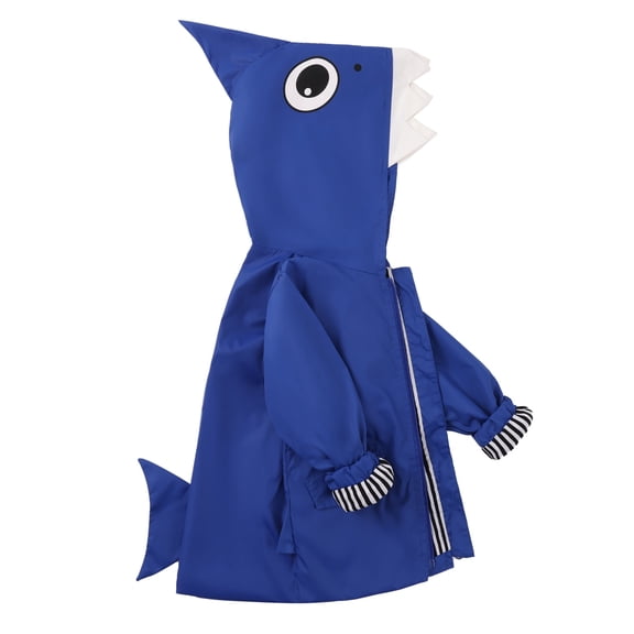 Ingzy Toddler Baby Boy Girl Duck/Rabbit/Fireman Raincoat Cute Cartoon Animal Raincoat Hoodie Zipper Coat Outfit Fall Winter School Outfit