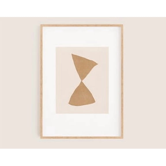 Inhabited Form 3 L Fine Art Print Print Poster , Poster Print Only
