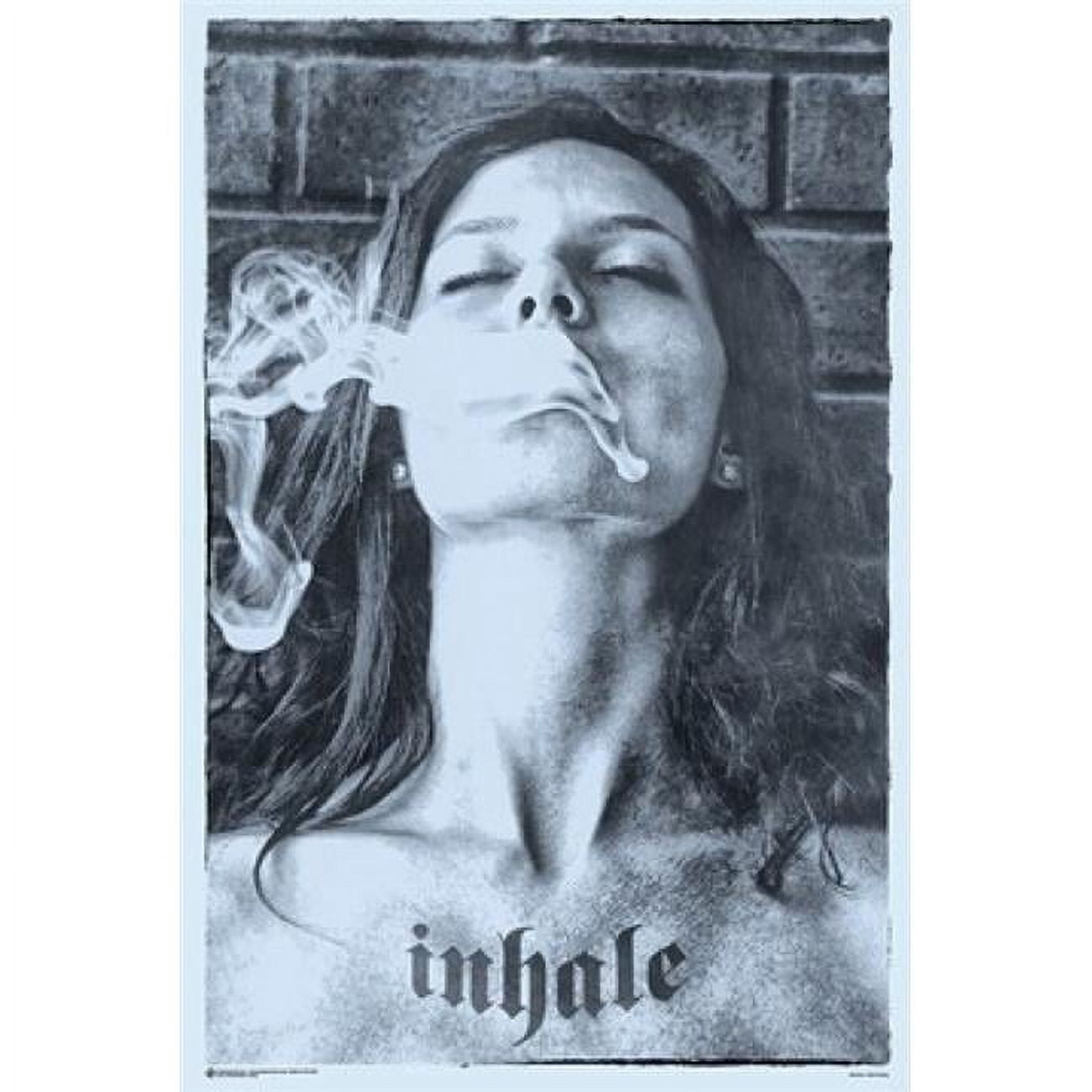Inhale Poster Print 24 x 36 in. - Walmart.com