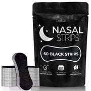 Inhale Premium Nasal Strips - Unisex Strips for Sensitive Skin   Enhanced Breathing, Snoring Reduction, Congestion Relief & Improved Athletic Performance   Easy to Apply & Travel-Friendly - 60 Count