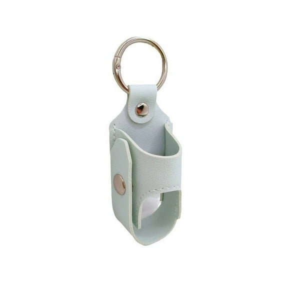 Inhaler Storage Case Keychain, Compact 9X2Cm Size For Easy Portability, Pu Leather Material With Metal Buckle, Secure And Convenient Inhaler Storage Solution