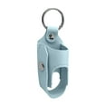 thumbnail image 1 of Inhaler Storage Case Keychain, Convenient Inhaler Spacer Holder With Metal Buckle, Pu Leather Protective Sleeve Bag For Medication Storage, Portable Design For 14+ Users, Secure, 1 of 3