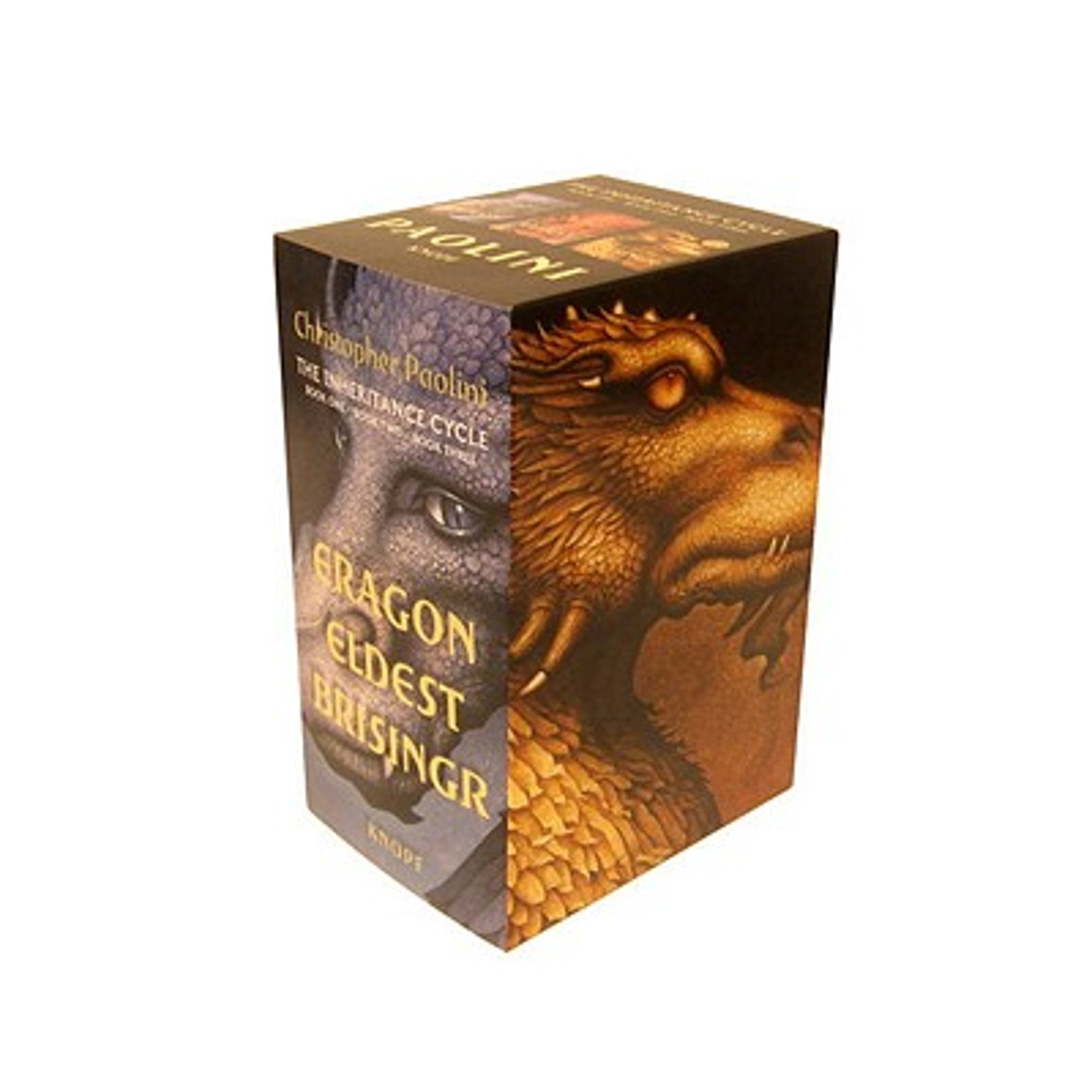 Pre-Owned Inheritance Cycle 3-Book Trade Paperback Boxed Set (Eragon, Eldest, Brisingr) (Paperback) by Christopher Paolini