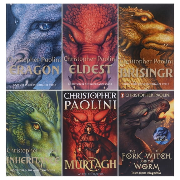 Inheritance Cycle By Christopher Paolini: 6 Books Collection Set - Age 14-16 - Paperback