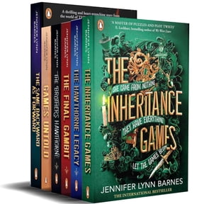 The Inheritance Games Series 6 Book Collection Set by Jennifer Lynn Barnes The Inheritance Games, Hawthorne Legacy, Final Gambit, Brothers Hawthorne, Games Untold & The Same Backward as Forward