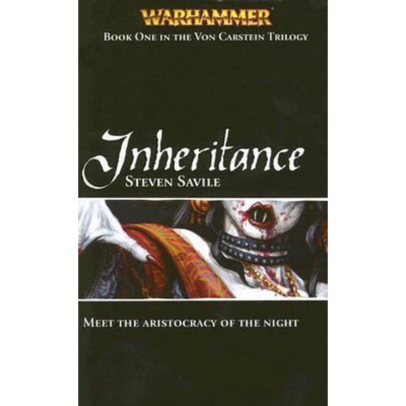 Pre-Owned Inheritance (Warhammer: Von Carstein Trilogy) (Unknown) 1844162915 9781844162918