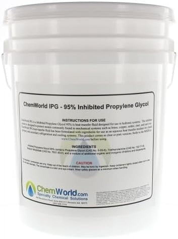 Inhibited Propylene Glycol 95% Solution (Clear) - 5 Gallons