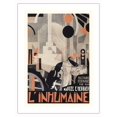 thumbnail image 1 of The Inhuman Woman (L'Inhumaine)-Directed by Marcel L'Herbier-Science Fiction-Vintage French Film Movie Poster by Georges Djo Bourgeois c.1924-Bamboo Fine Art 290gsm Paper Print (Unframed) 18x24in, 1 of 4