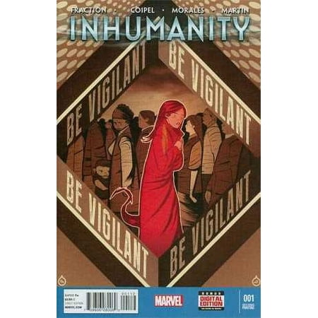 Inhumanity #1 (2nd) VF ; Marvel Comic Book