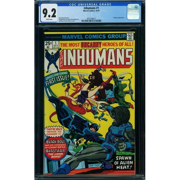 Inhumans #1 - CGC 9.2 Comic Book