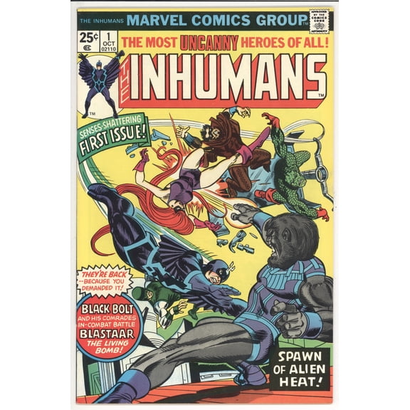 Inhumans #1 Comic Book