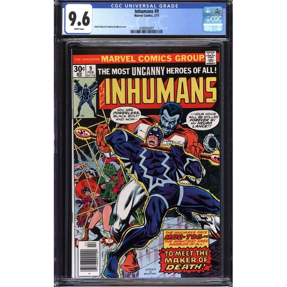 Inhumans #9 - CGC 9.6 Comic Book