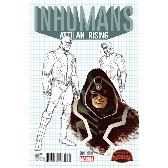 Inhumans Attilan Rising #2 Design Var (Design Var) Marvel Comics Comic Book
