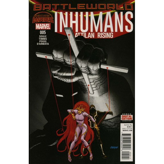 Inhumans: Attilan Rising #5 VF ; Marvel Comic Book