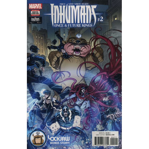 Inhumans: Once and Future Kings #2 VF ; Marvel Comic Book