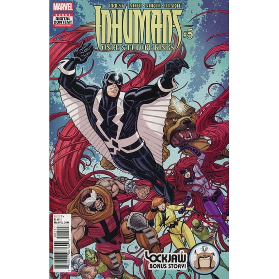 Inhumans: Once and Future Kings #5 VF ; Marvel Comic Book