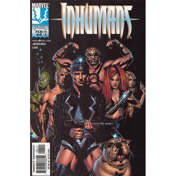 Inhumans (Vol. 2) #4 VF ; Marvel Comic Book