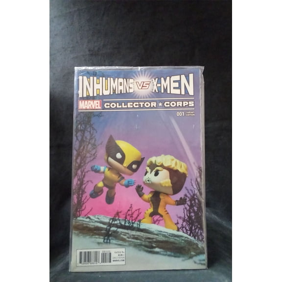 Pre-Owned Inhumans Vs. X-Men Marvel Collectors Corp Cover 2017 Marvel Comics Comic Book