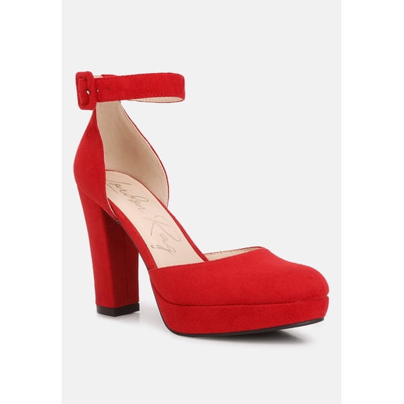 Inigo Interchangeable Ankle Strap Platform Sandals