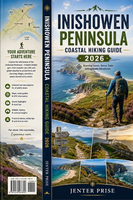 Inishowen Peninsula Coastal Hiking Guide 2026, (Paperback)