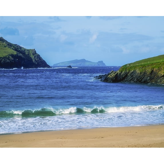 Inishtooskert Blasket Islands Dingle Peninsula County Kerry Ireland by The Irish Image Collection / Design Pics