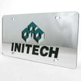 thumbnail image 1 of Initech Inlaid Acrylic License Plate - Silver, 1 of 1