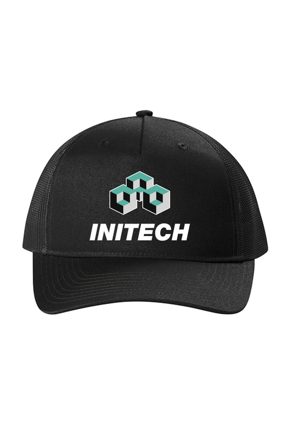 Initech Logo 5 Panel Printed Trucker Cap