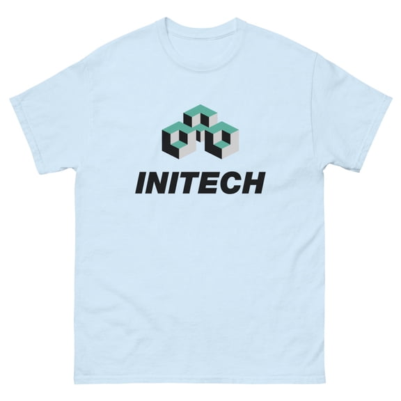 Initech: Work Harder, Not Smarter Tee (Light Blue, S)