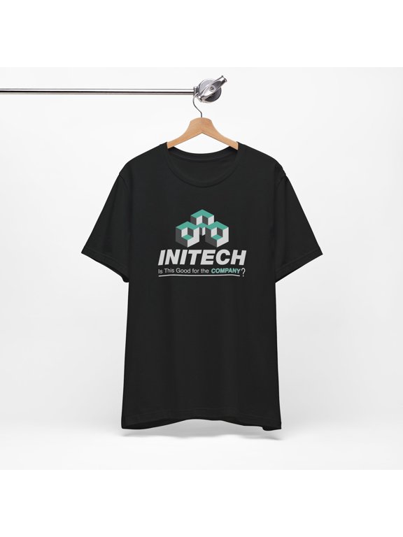 Initech t-shirt Office Space Lumbergh IT Computer Nerd Milton Corporate B.S.