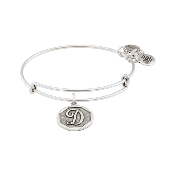 Initial Charm Bangle
