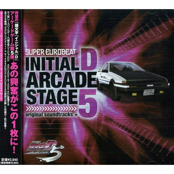 Various Artists - Initial D Arcade Stage 5 - Music & Performance - CD