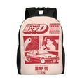 thumbnail image 1 of Initial D Backpack, Travel Laptop Backpack, Casual Daypack for College, Unisex Computer Bag Fits 15 Inch Notebook, 1 of 8