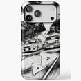 thumbnail image 1 of Initial D Manga AE86 Trueno VS Impreza Drift Race iPhone Case 17 through 11 Pro Max, 1 of 2