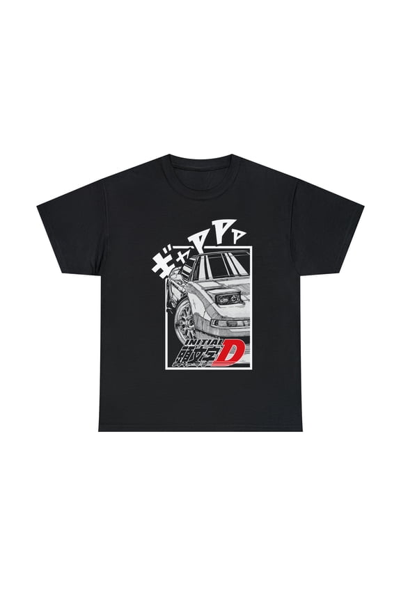 Initial D Manga Style Anime Tee