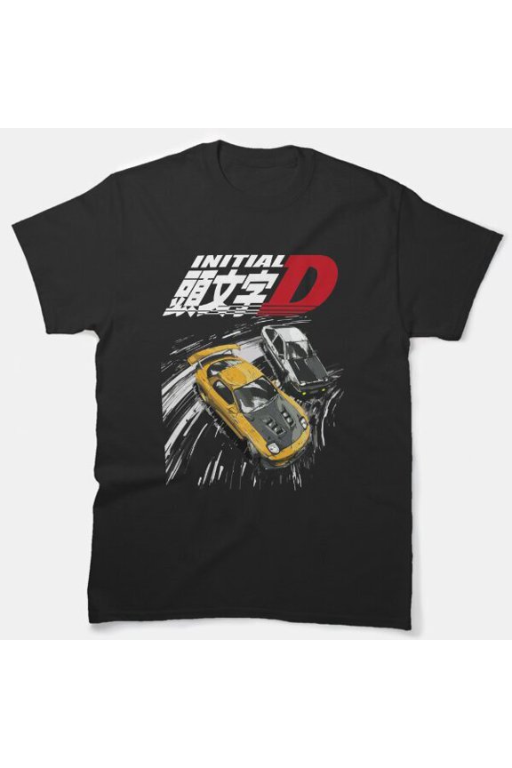 Initial D - Mountain Drift Racing Tandem AE86 vs FD rx-7 Classic T-Shirt