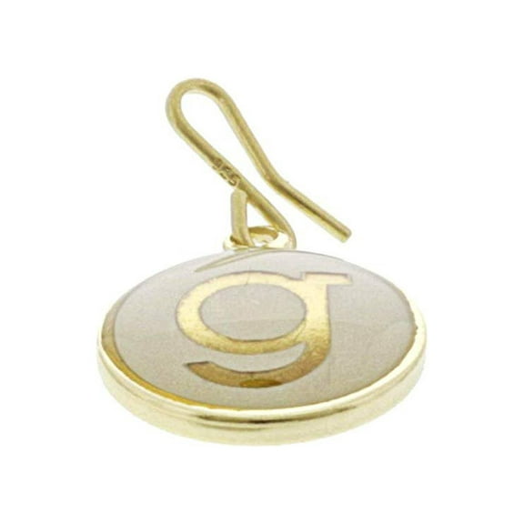Initial D Necklace Charm