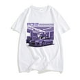 thumbnail image 1 of Initial D R32 Purple Drift Car T Shirt Men Summer Short Sleeve Tee Hip Hop T-shirt for Male Harajuku Top Funny Streetwear, 1 of 2