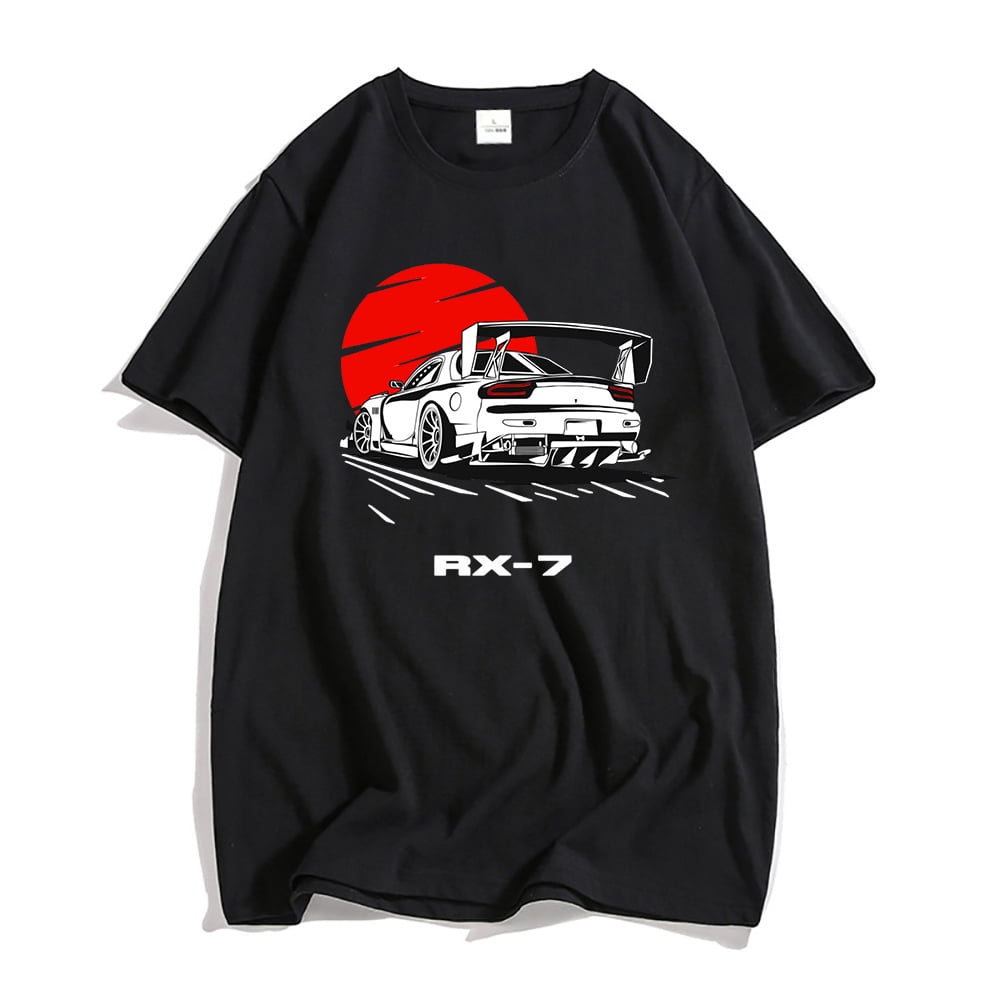Initial D Anime Graphic T-shirt Women/Men Streetwear For