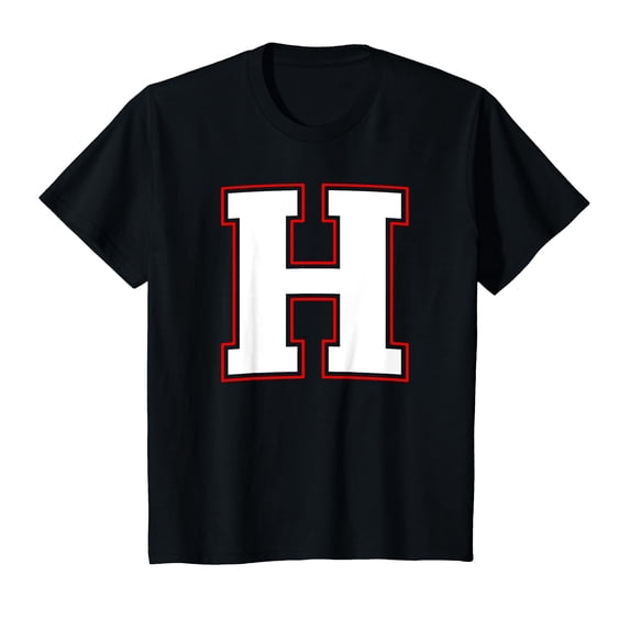 Initial H Monogram H Letter H Capital Alphabet T-Shirt