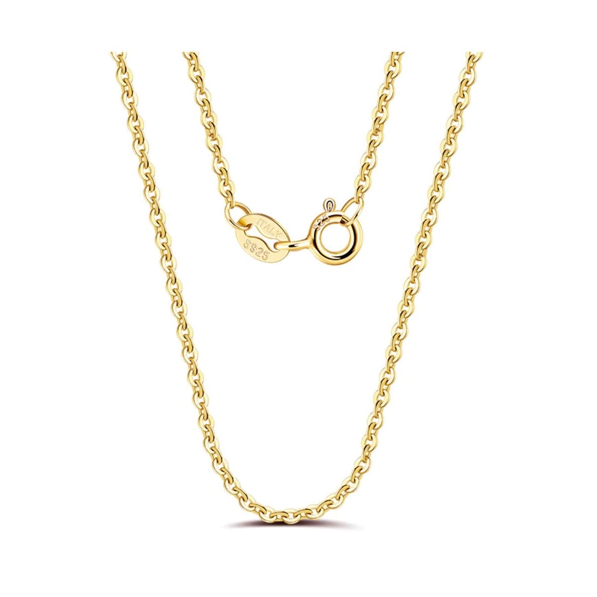 Initial Heart Charms Gold Plated  Sterling Silver Womens Ginger Lyne Collection