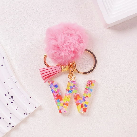 Initial Keychain under $5! Xqxayjr Initial Letter Keychain,Personalized Keychain,Alphabet Keychain,Letter Key Ring,Monogram Keychain,Gift Keychain,Fashion Keychain,Bag Charm,Custom Keychain for