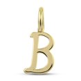 thumbnail image 1 of Initial Letter Charms - Yellow Gold Plated B Letter - Mini Alphabet Charms for Bracelet, Necklace - Small Pendants for Custom Jewelry - Name Charms Gift for Women, 1 of 9